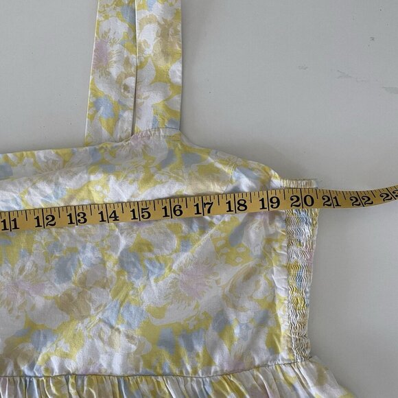 The Nines by HATCH Maternity Sundress Womens XXL Floral Yellow - Picture 8 of 11